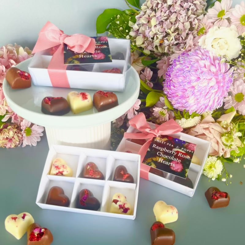 The Sweet Pea & Poppy Artisan Chocolate Collection