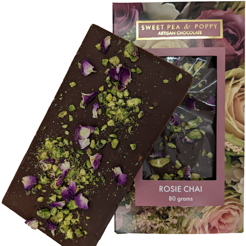 Rosie Chai Artisan Chocolate Bar – Murrumbateman Chocolate Co