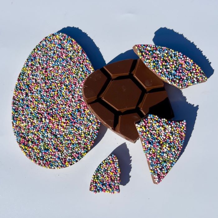 Milk Chocolate Easter Sprinkles Artisan Chocolate Bar