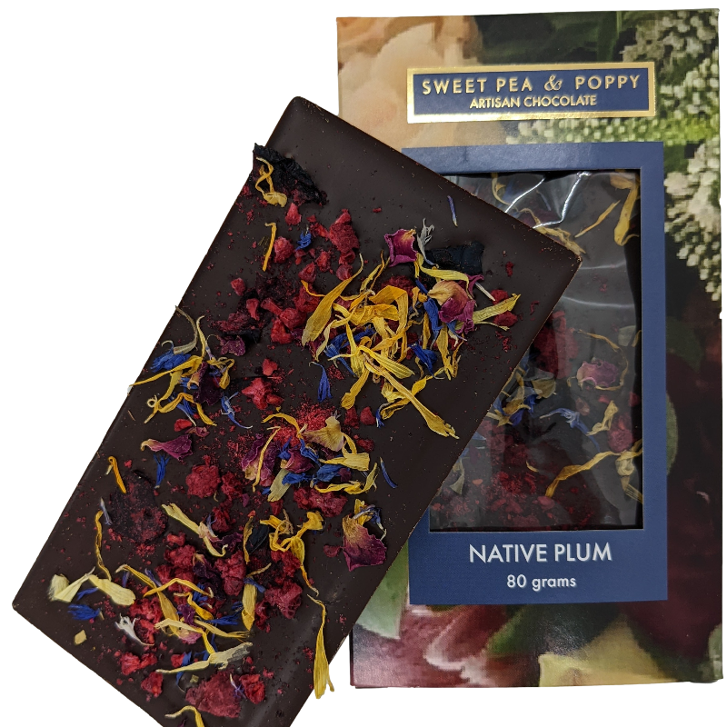 Native Plum Artisan Chocolate Bar